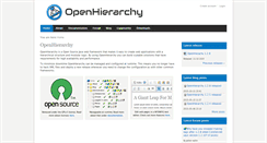 Desktop Screenshot of openhierarchy.org