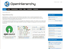 Tablet Screenshot of openhierarchy.org